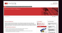 Desktop Screenshot of marketiqonline.co.za