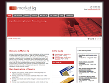 Tablet Screenshot of marketiqonline.co.za